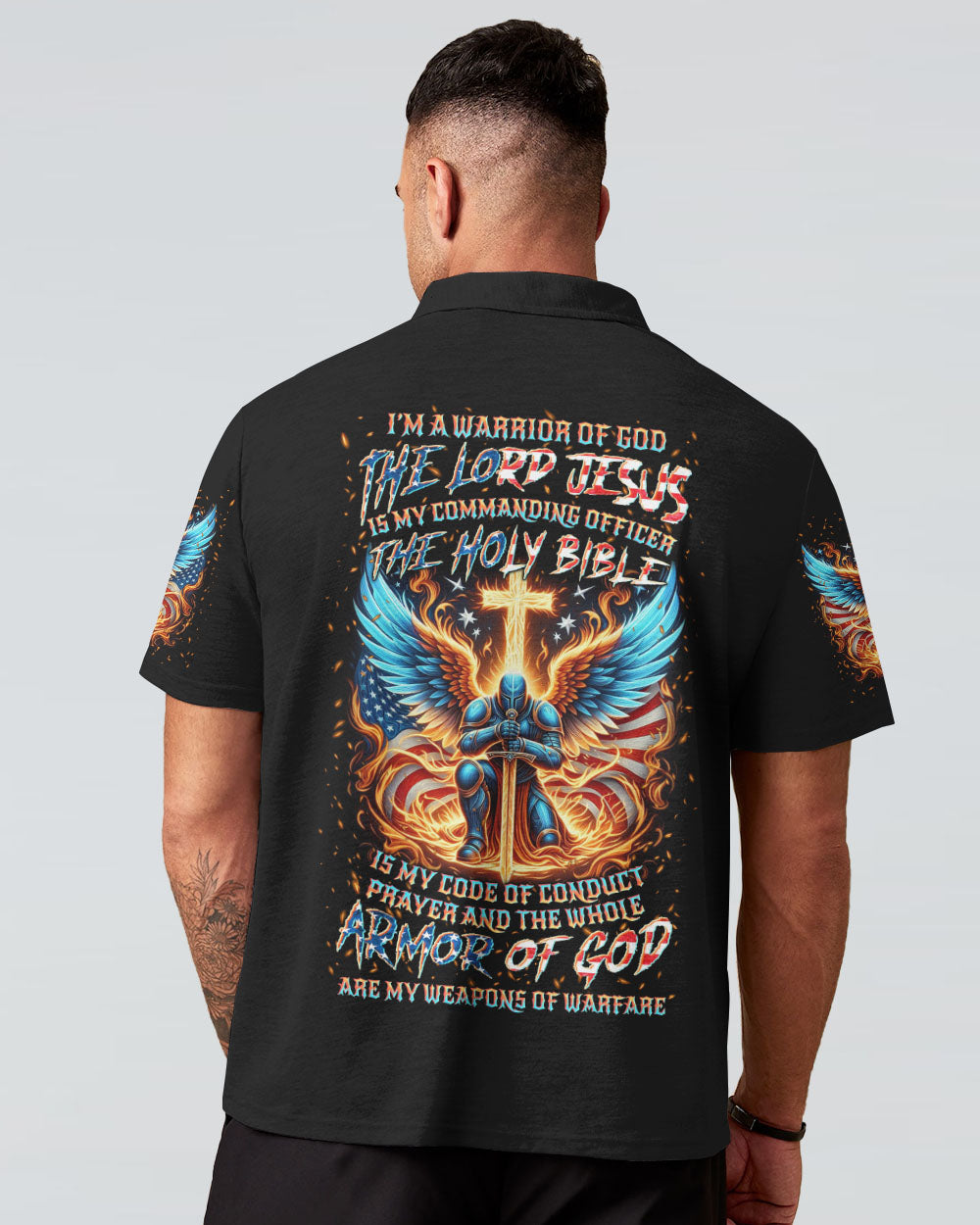 I'm A Warrior Of God Men's All Over Print Shirt - Yhln2705243