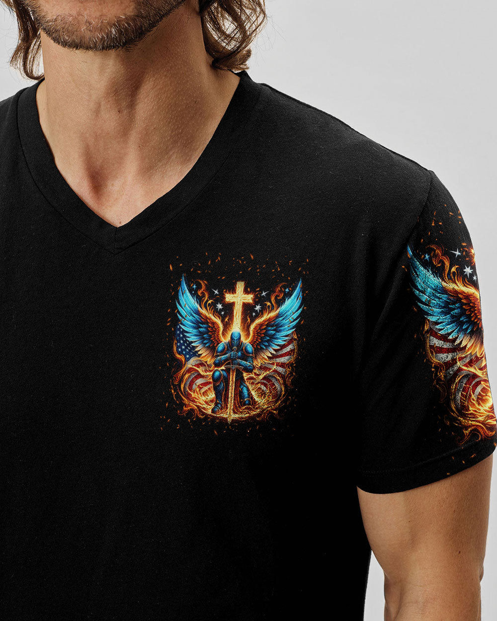 I'm A Warrior Of God Men's All Over Print Shirt - Yhln2705243