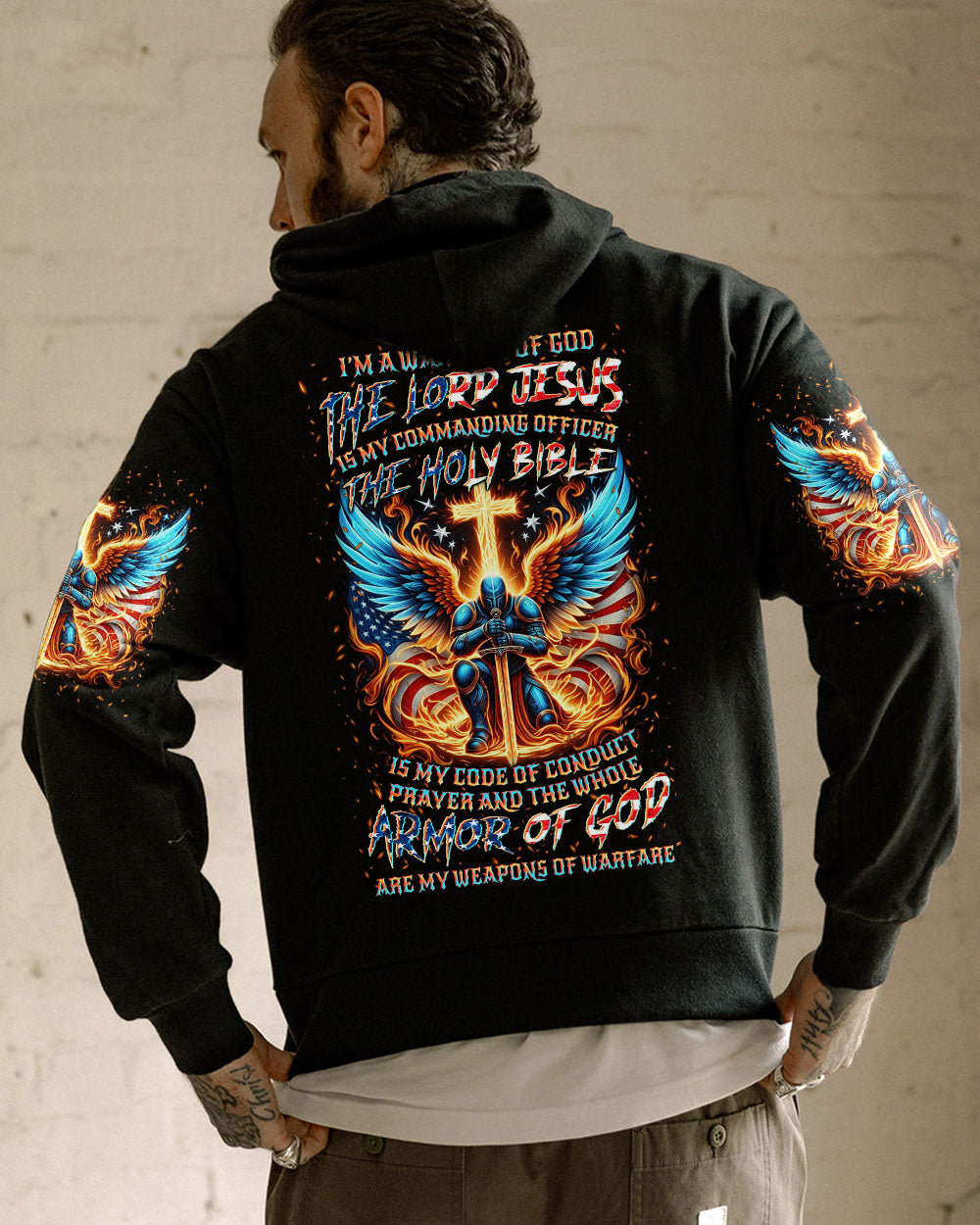 I'm A Warrior Of God Men's All Over Print Shirt - Yhln2705243