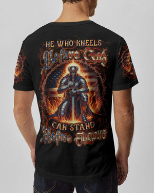 He Who Kneels Before God Warrior Men's All Over Print Shirt - Yhln2806241