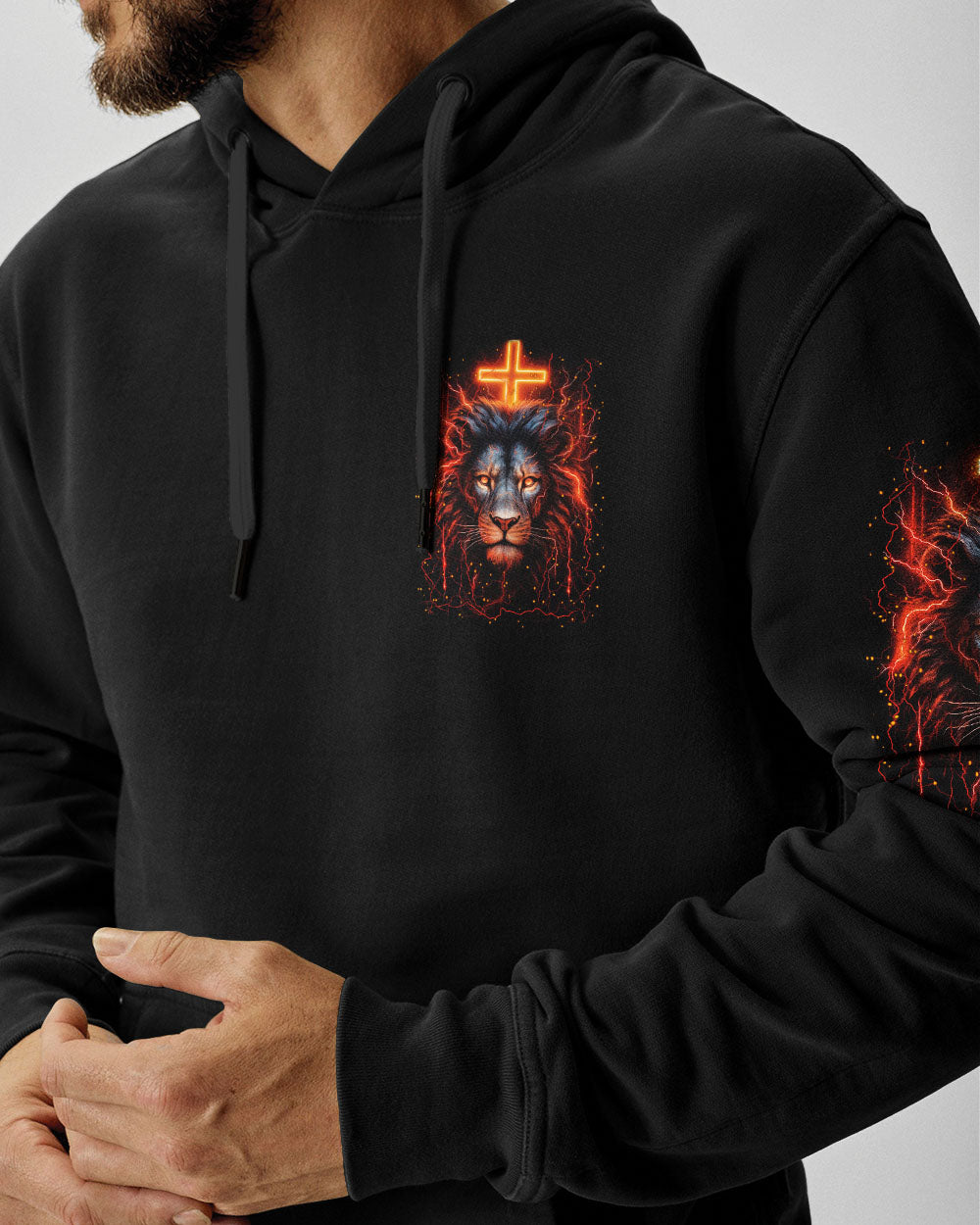 Jesus Dropped The Charges Lion Men's All Over Print Shirt - Yhln2907251