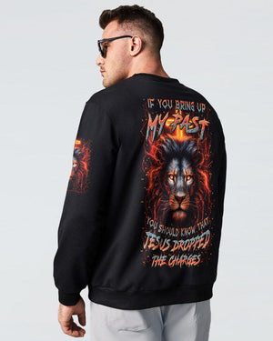 Jesus Dropped The Charges Lion Men's All Over Print Shirt - Yhln2907251