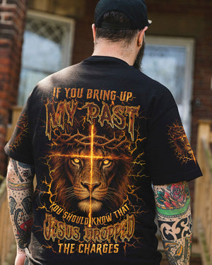 Jesus Dropped The Charges Lion Men's All Over Print Shirt - Yhln3005253