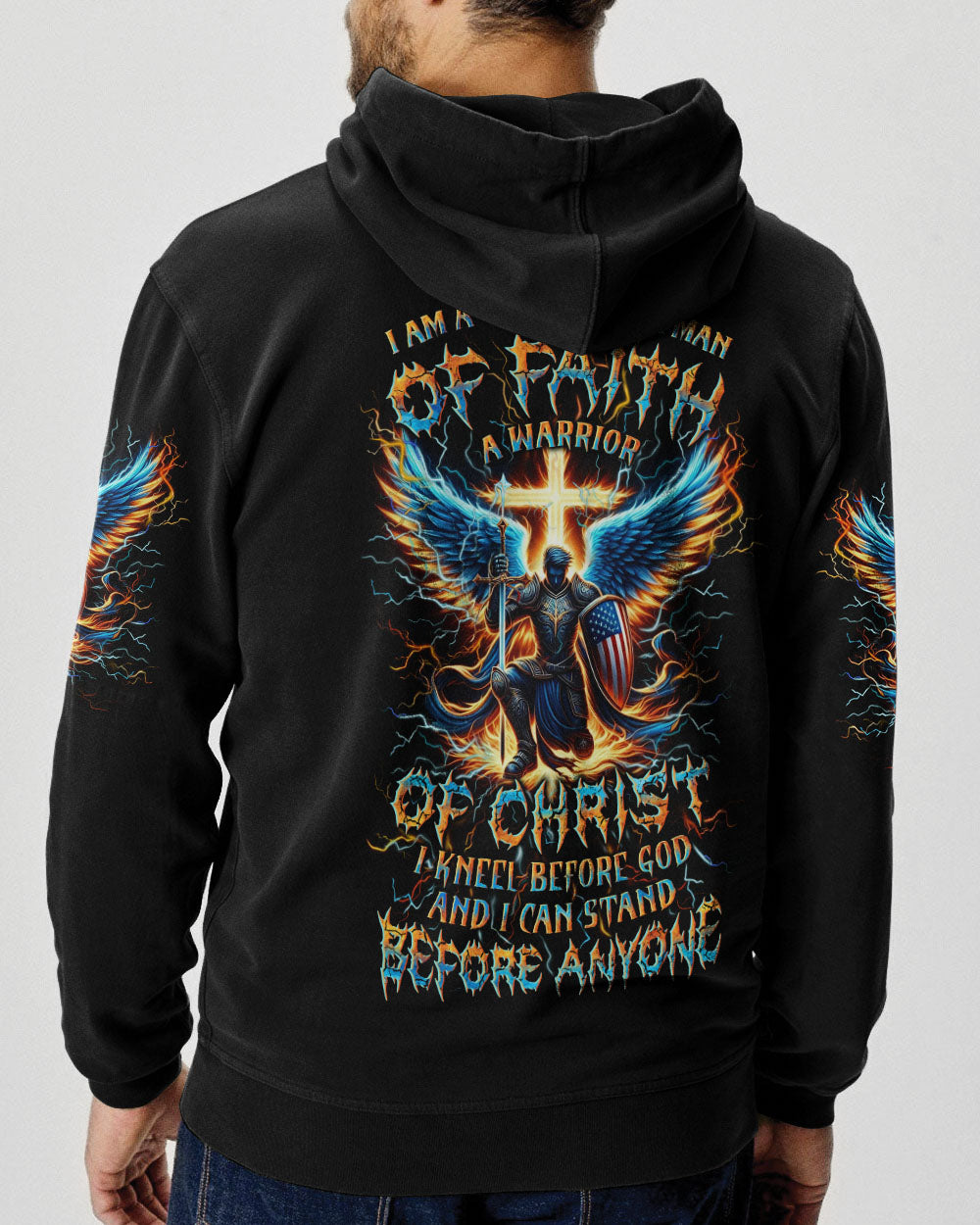 I Am A Child Of God A Man Of Faith Men's All Over Print Shirt - Yhln3105243