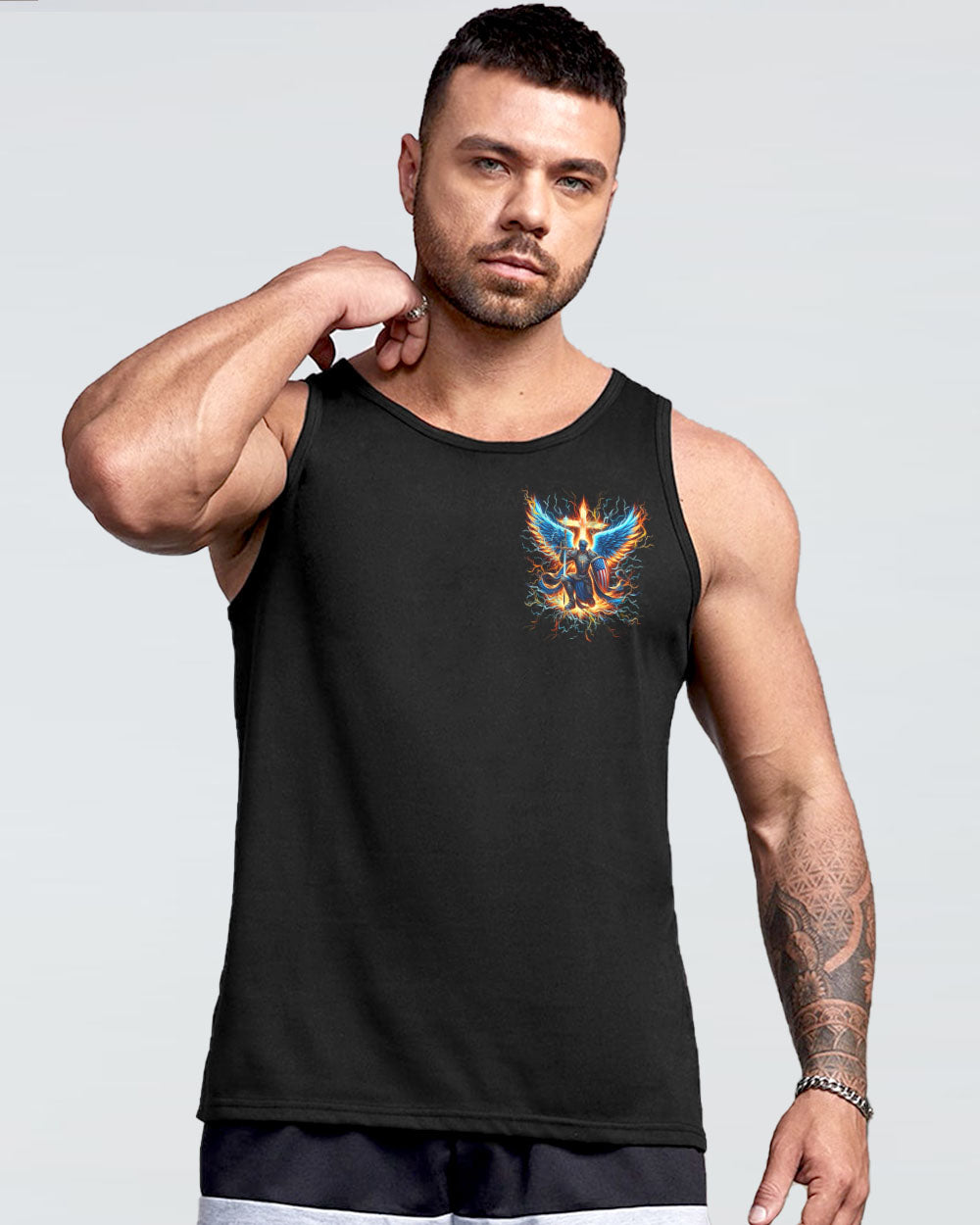I Am A Child Of God A Man Of Faith Men's All Over Print Shirt - Yhln3105243