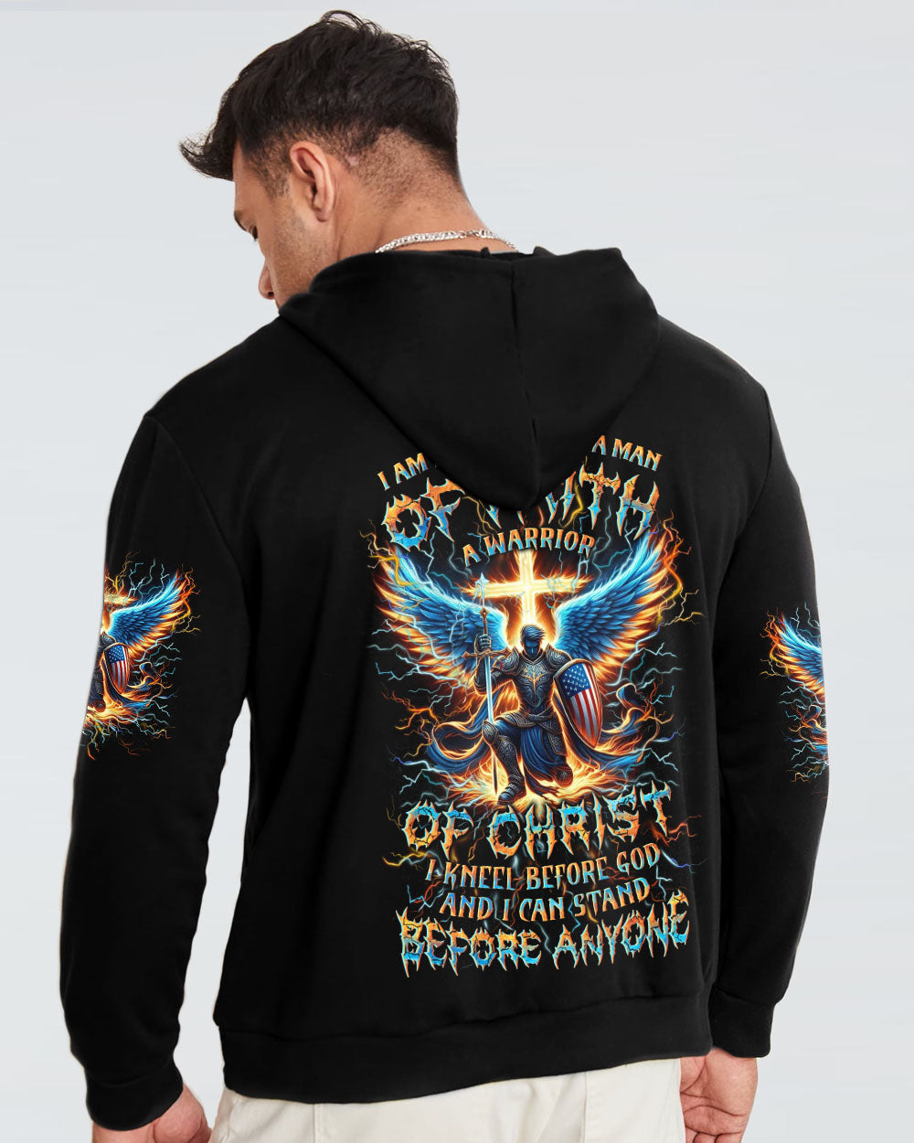 I Am A Child Of God A Man Of Faith Men's All Over Print Shirt - Yhln3105243