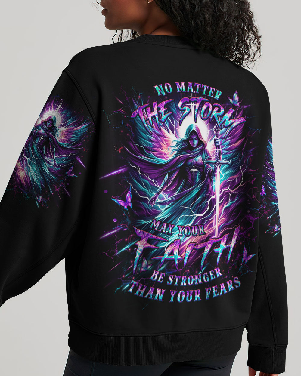 No Matter The Storm Women's All Over Print Shirt - Yhlt1004244