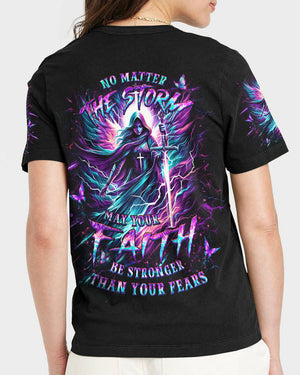 No Matter The Storm Women's All Over Print Shirt - Yhlt1004244