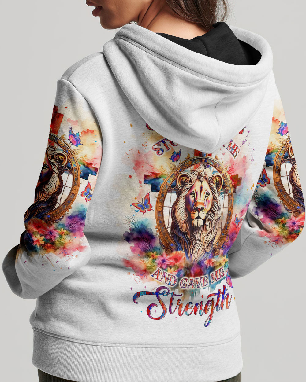 Lord Stood With Me Lion Women's All Over Print Shirt - Yhlt1412233
