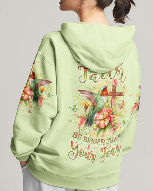 Let Your Faith Be Bigger Than Your Fear Women's All Over Print Shirt - Yhlt1503243