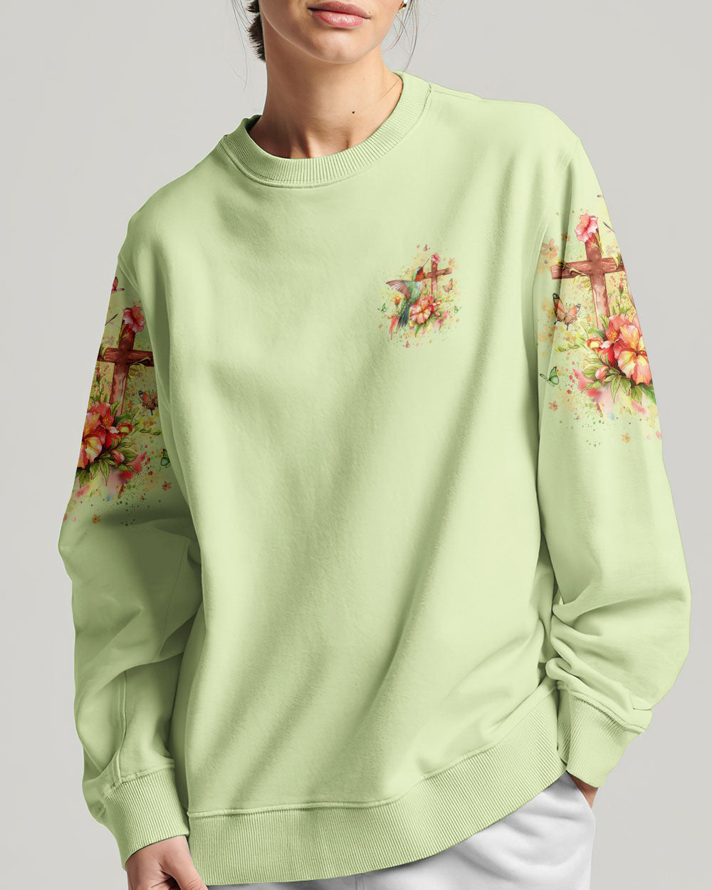 Let Your Faith Be Bigger Than Your Fear Women's All Over Print Shirt - Yhlt1503243