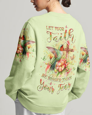 Let Your Faith Be Bigger Than Your Fear Women's All Over Print Shirt - Yhlt1503243