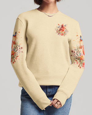 A Big Piece Of My Heart Lives In Heaven Cardinal Women's All Over Print Shirt - Yhlt1603244