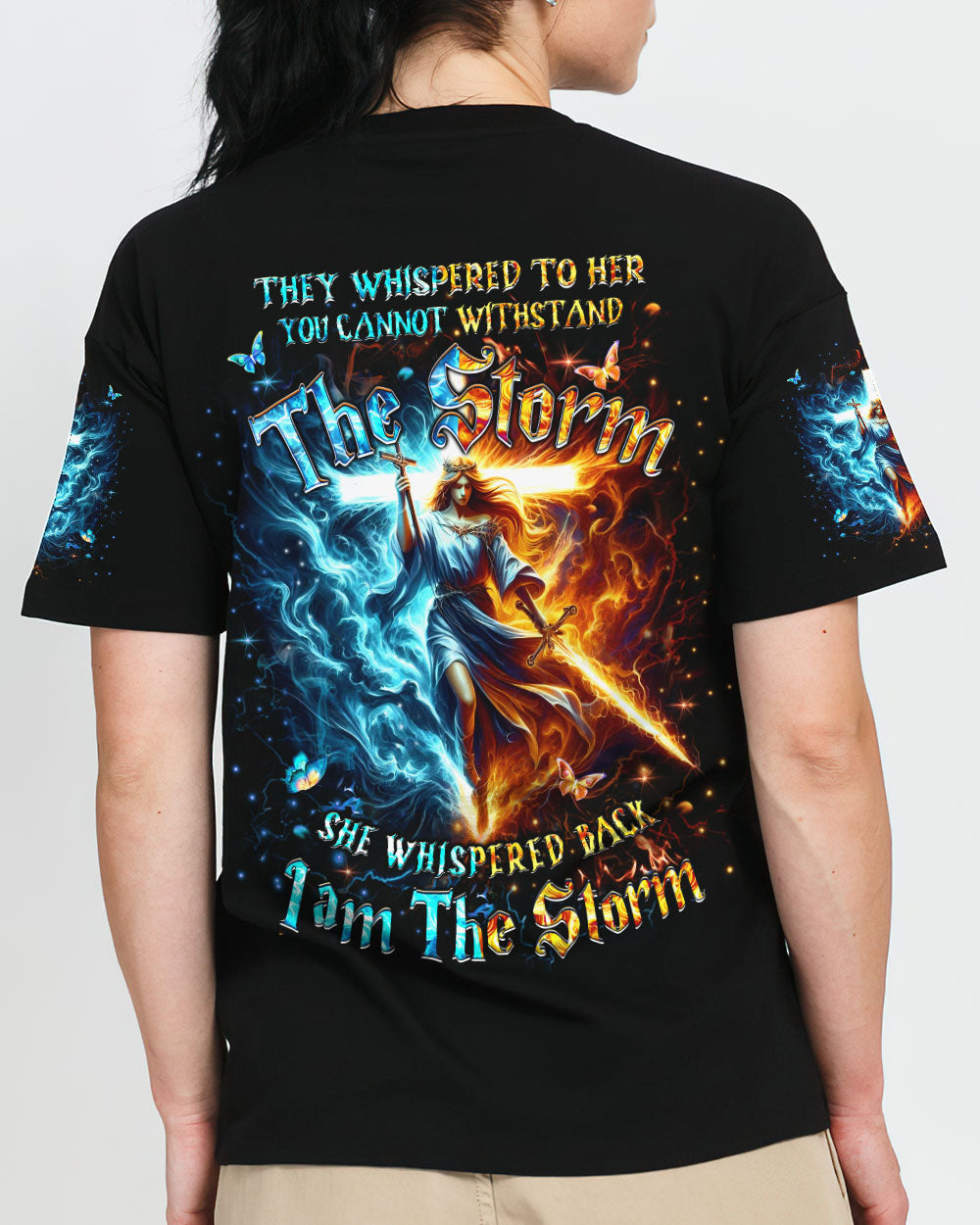 I Am The Storm Women's All Over Print Shirt - Yhlt1904242