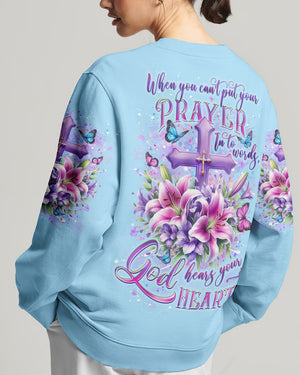 God Hears Your Heart Women's All Over Print Shirt - Yhlt1907244