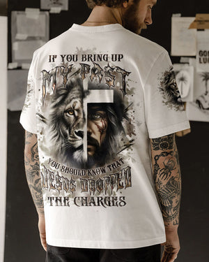 Jesus Dropped The Charges Lion Men's All Over Print Shirt - Yhlt2511242