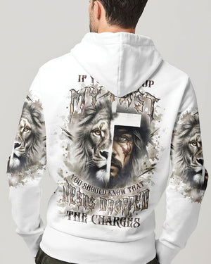 Jesus Dropped The Charges Lion Men's All Over Print Shirt - Yhlt2511242