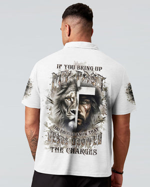 Jesus Dropped The Charges Lion Men's All Over Print Shirt - Yhlt2511242