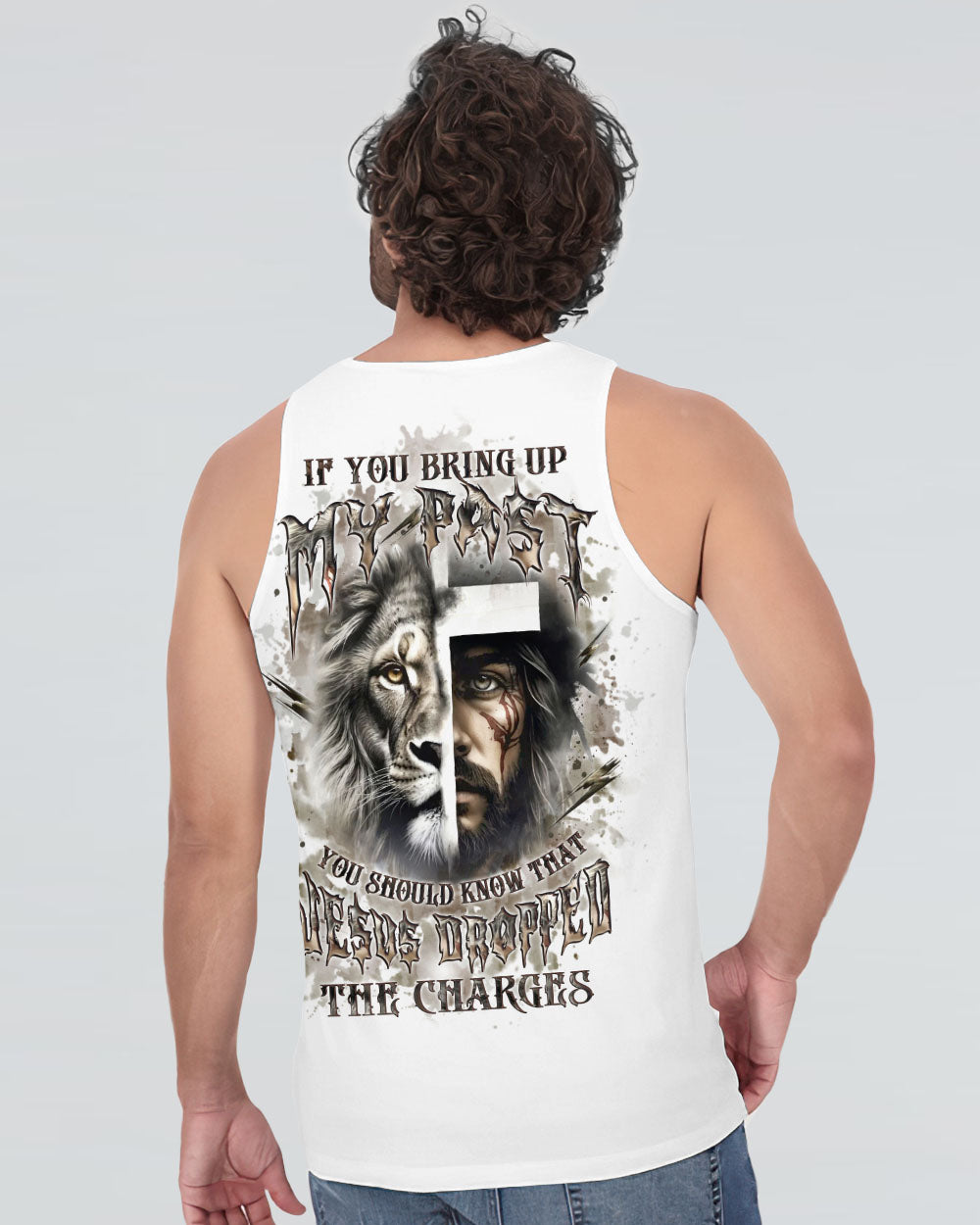 Jesus Dropped The Charges Lion Men's All Over Print Shirt - Yhlt2511242
