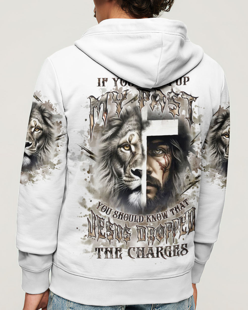 Jesus Dropped The Charges Lion Men's All Over Print Shirt - Yhlt2511242