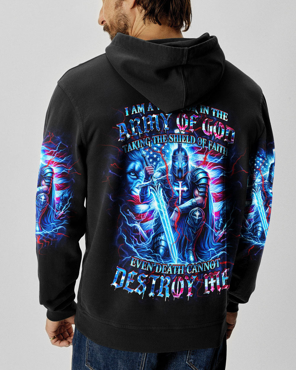 I Am A Warrior In The Army Of God Men's All Over Print Shirt - Yhhn0412244