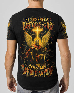 He Who Kneels Before God Warrior Men's All Over Print Shirt - Yhln2904254