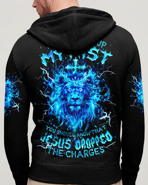 Jesus Dropped The Charges Lion Men's All Over Print Shirt - Tlnz1301253