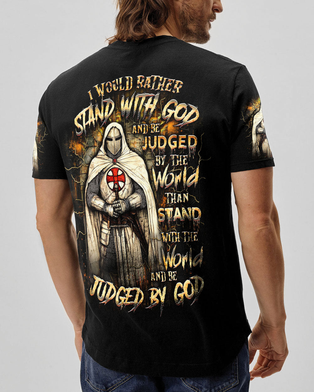 I Would Rather Stand With God Men's All Over Print Shirt - Yhdu2402253