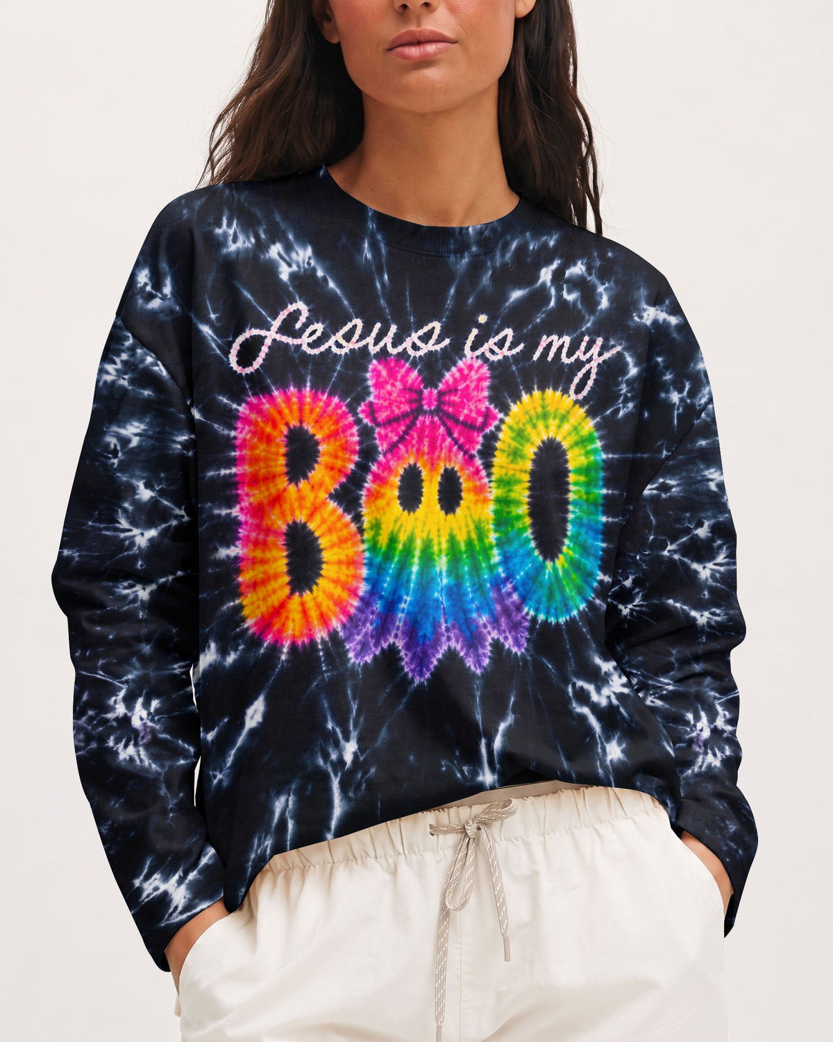 Jesus Is My Boo Ghost Women's All OVer Print - RI2307261