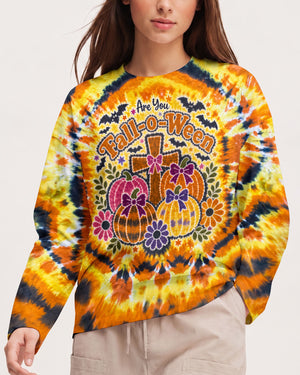 Fall For Jesus Cross Pumpkin Faith Shirt Women's All Over Print - RI2207262