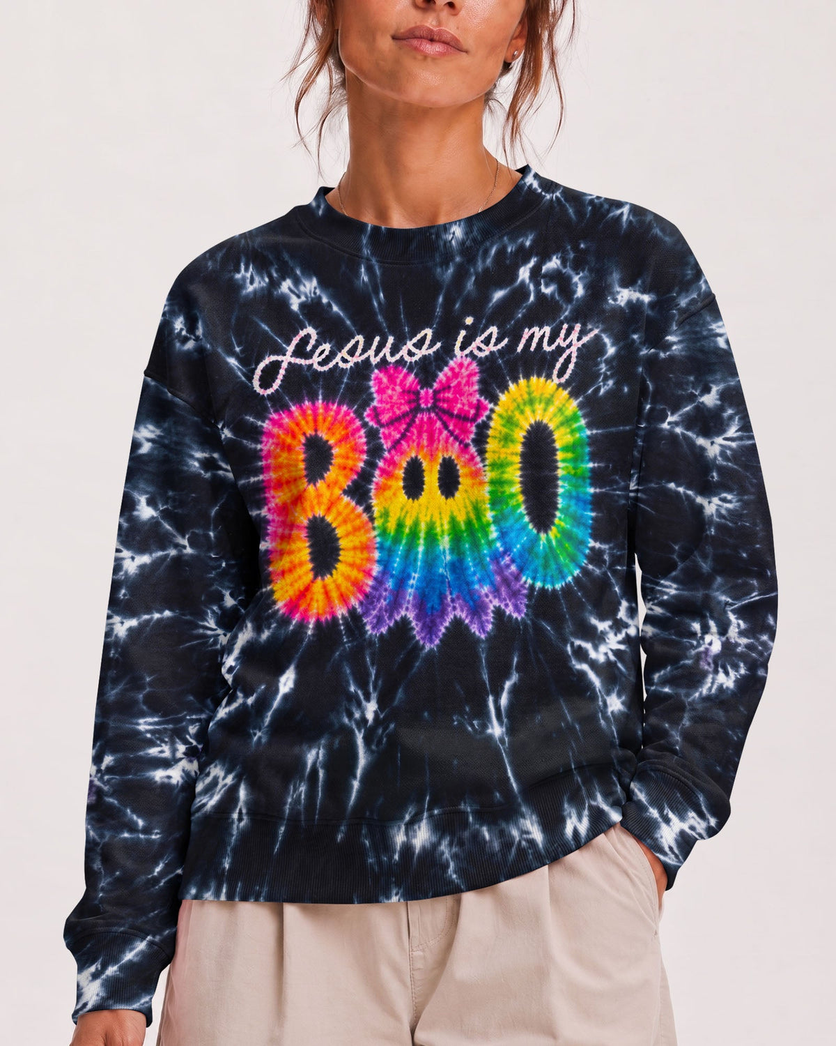Jesus Is My Boo Ghost Women's All OVer Print - RI2307261