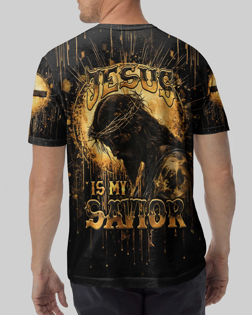 Jesus Is My Savior Men's All Over Print Shirt - Tlhg1404263
