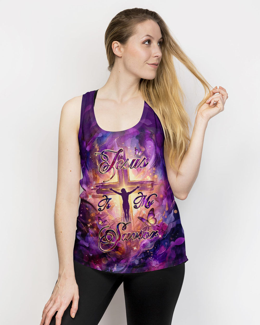 Jesus Is My Savior Women's All Over Print Shirt - Tlhg1704264