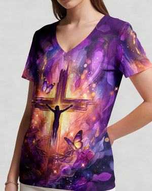 Jesus Is My Savior Women's All Over Print Shirt - Tlhg1704264