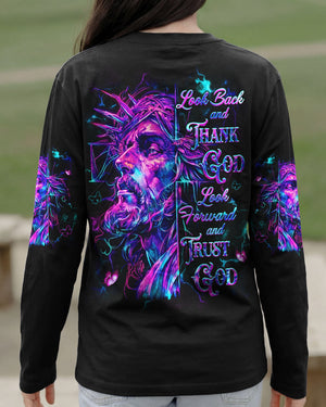 Look Back And Thank God  Women's All Over Print Shirt  - Tlhg2303263