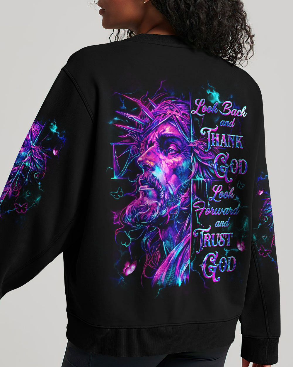 Look Back And Thank God  Women's All Over Print Shirt  - Tlhg2303263