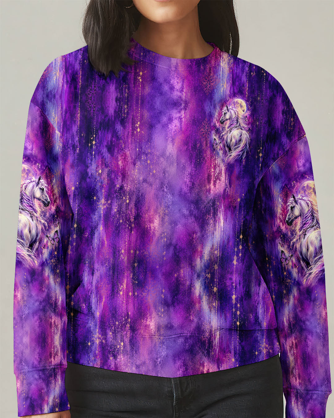 I Would Rather Stand With God Horse Women's All Over Print Shirt  - Tlhg3006261