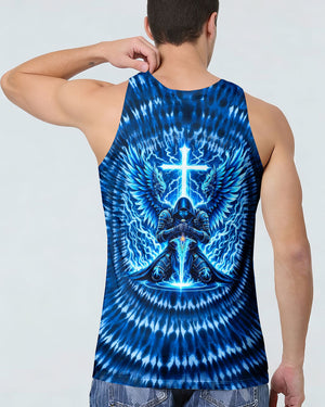 Warrior With Wings Swirl Men's All Over Print Shirt - Tlhn0903263