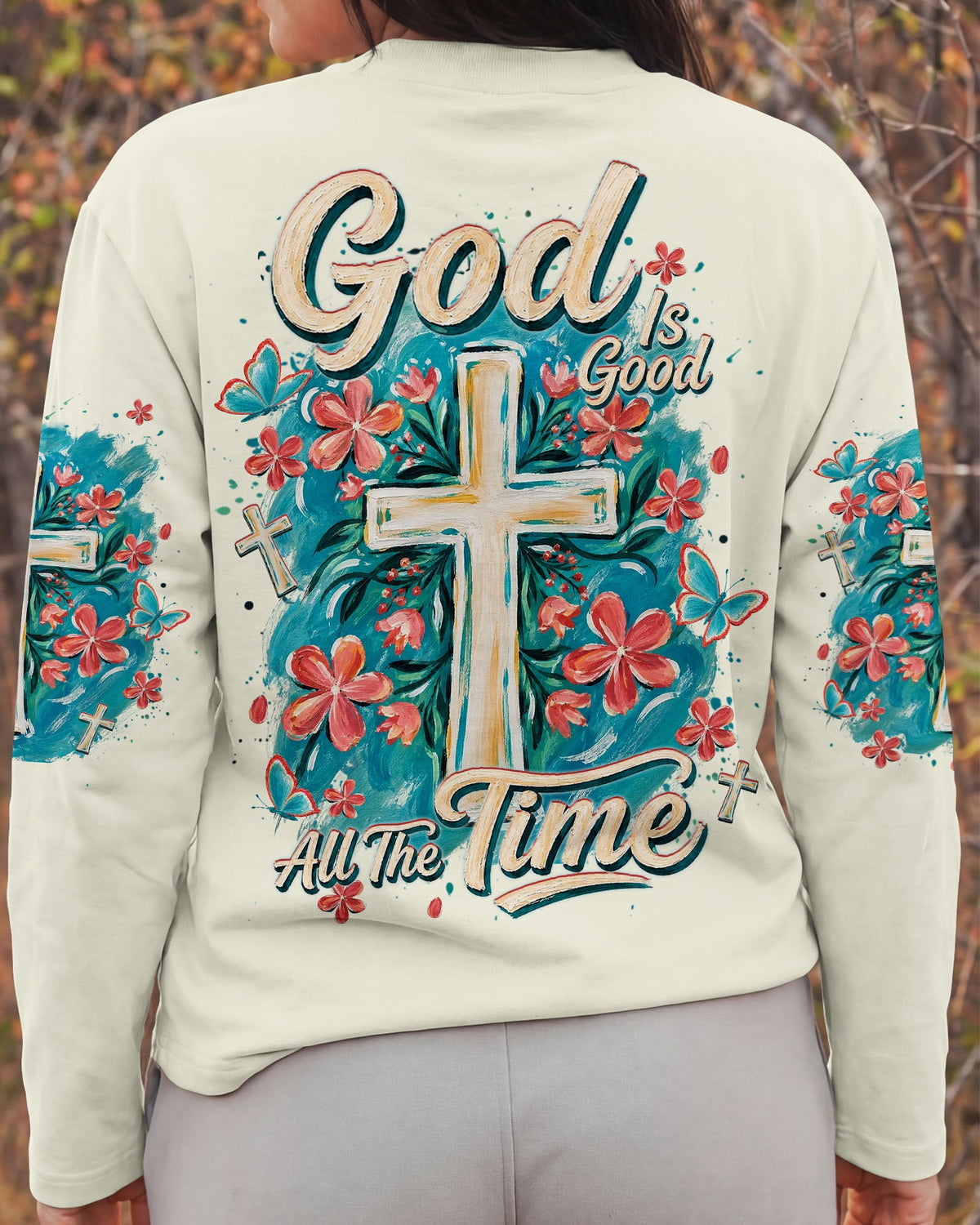God Is Good All The Time Women's All Over Print Shirt - Tlhn1007262