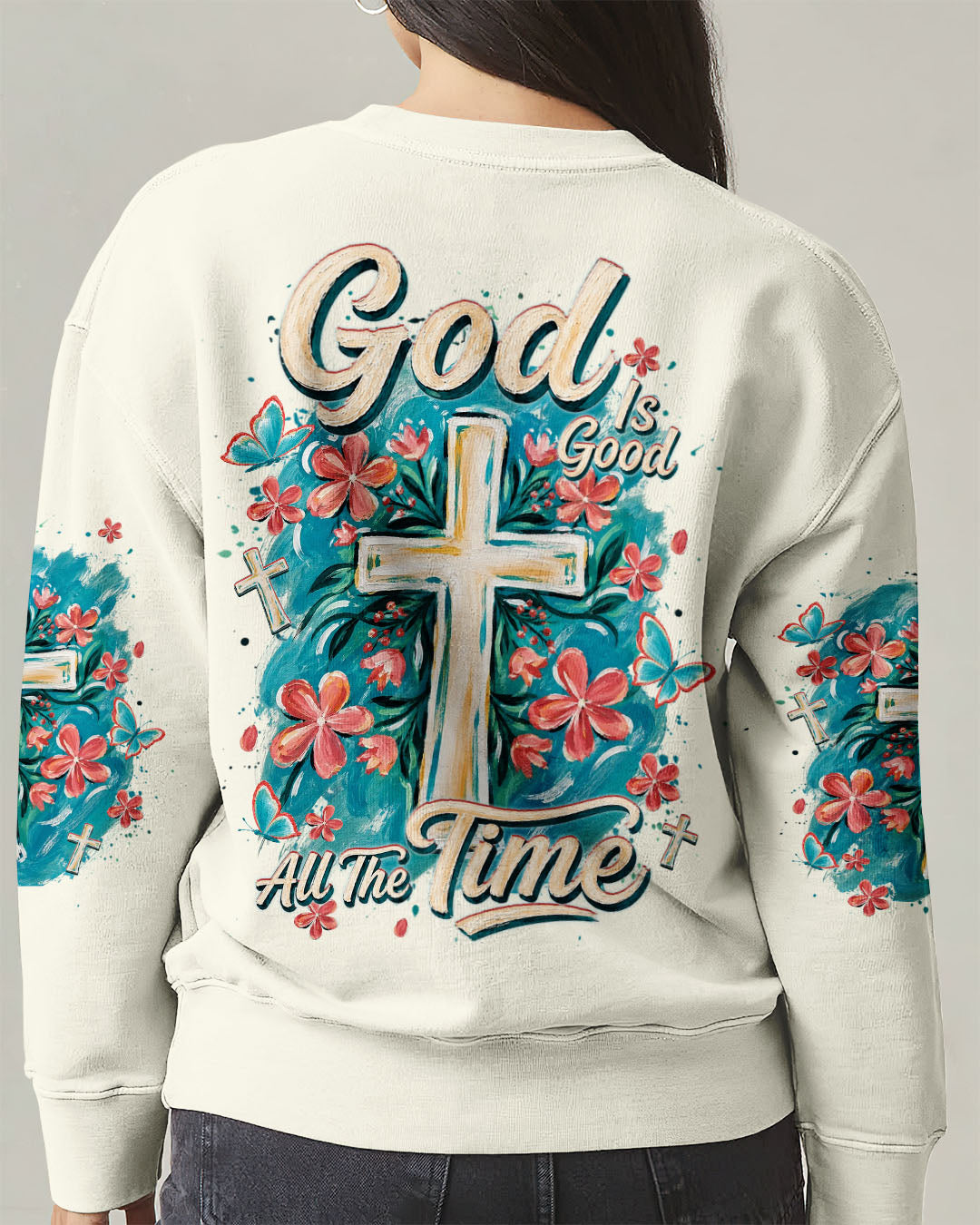 God Is Good All The Time Women's All Over Print Shirt - Tlhn1007262