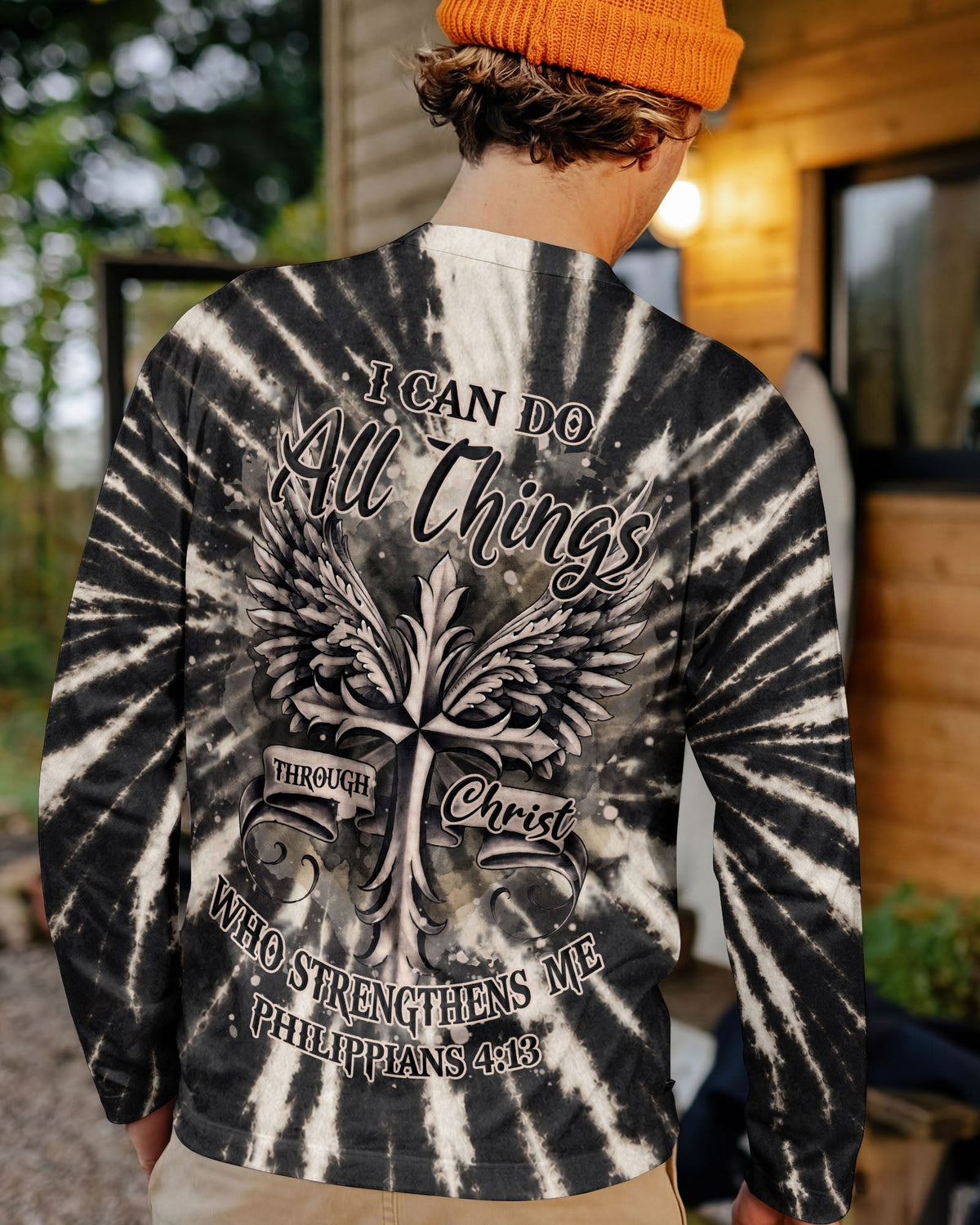 I Can Do All Things Through Christ  Cross Wings Men's All Over Print  - Tlhn2005263