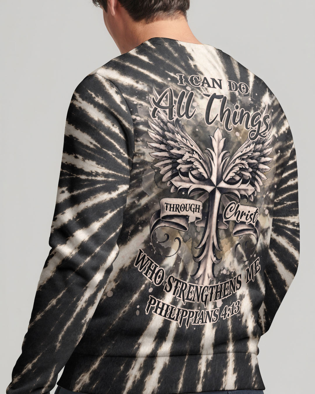 I Can Do All Things Through Christ  Cross Wings Men's All Over Print  - Tlhn2005263