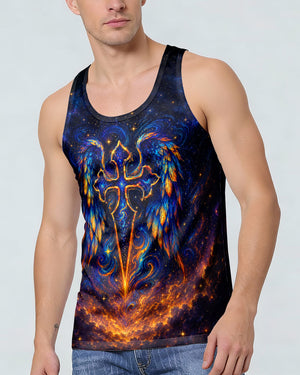 I Can Do All Things Through Christ  Cross Wings Men's All Over Print  - Tlhn2105263