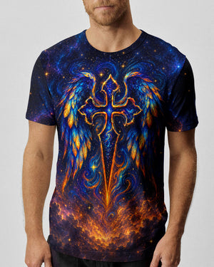 I Can Do All Things Through Christ  Cross Wings Men's All Over Print  - Tlhn2105263