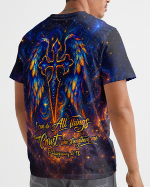 I Can Do All Things Through Christ  Cross Wings Men's All Over Print  - Tlhn2105263