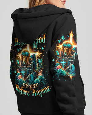 She Who Kneels Before God Lion Warrior Women's All Over Print Shirt - Tlno0102244