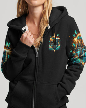 She Who Kneels Before God Lion Warrior Women's All Over Print Shirt - Tlno0102244