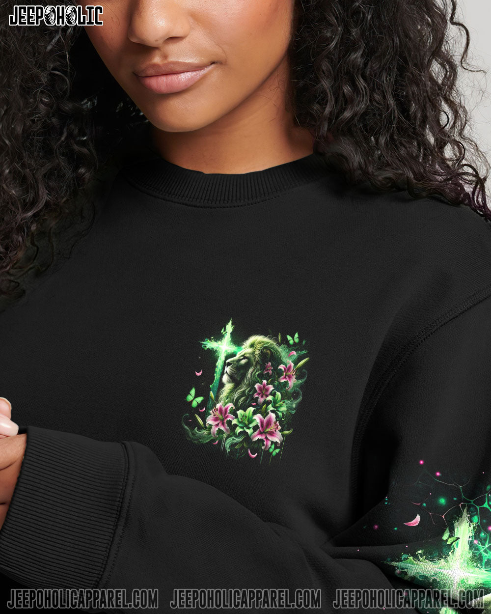 Way Maker Lion Cross Women's All Over Print Shirt - Tlno0307242
