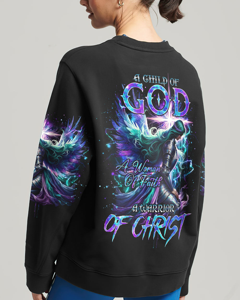 A Warrior Of Christ Women's All Over Print Shirt - Tlno0411234