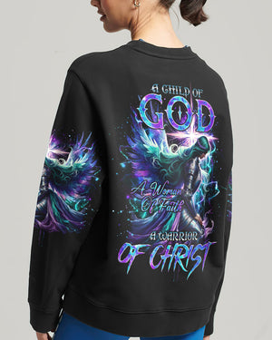 A Warrior Of Christ Women's All Over Print Shirt - Tlno0411234